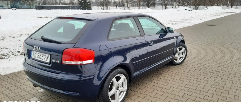 Audi A3 cena 12500 przebieg: 258675, rok produkcji 2004 z Kraków małe 277